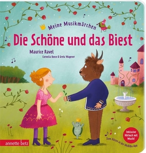Boese, Cornelia. Meine Musikmärchen - Die Schöne und das Biest (Meine Musikmärchen) - Ein berührendes Pappbilderbuch für Kinder ab 3 Jahren mit Hörbuch zum Streamen und als Download. Betz, Annette, 2026.