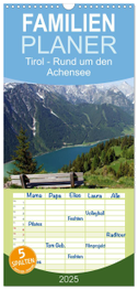 Familienplaner 2025 - Tirol ¿ Rund um den Achensee mit 5 Spalten (Wandkalender, 21 x 45 cm) CALVENDO