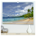 Martinique, die Traumstrände (hochwertiger Premium Wandkalender 2024 DIN A2 quer), Kunstdruck in Hochglanz