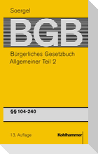 Buergerliches Gesetzbuch / BGB (13. A.). Allgemeiner Teil 2