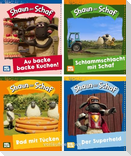 Nelson Mini-Bücher: Shaun das Schaf 1-4
