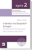 Literatur ins Gespräch bringen