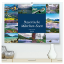 Bayerische Märchen-Seen (hochwertiger Premium Wandkalender 2024 DIN A2 quer), Kunstdruck in Hochglanz