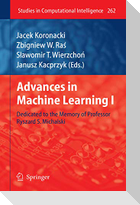 Advances in Machine Learning I
