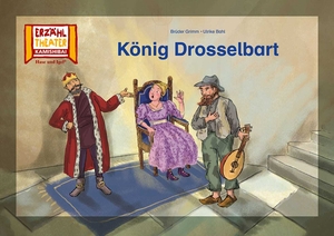 Grimm, Brüder. König Drosselbart / Kamishibai Bildkarten - 8 Bildkarten für das Erzähltheater. Hase und Igel Verlag GmbH, 2024.