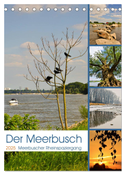 Der Meerbusch - Meerbuscher Rheinspaziergang (Tischkalender 2025 DIN A5 hoch), CALVENDO Monatskalender
