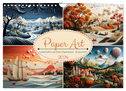Paper Art (Wandkalender 2024 DIN A4 quer), CALVENDO Monatskalender