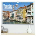 Venedig - Die traumhaft schöne Lagunenstadt (hochwertiger Premium Wandkalender 2024 DIN A2 quer), Kunstdruck in Hochglanz