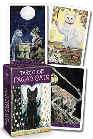 Messina, Magdelina / Airaghi, Lola et al. Tarot of Pagan Cats Mini Deck. Llewellyn Worldwide, Ltd., 2021.