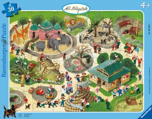 Ravensburger Kinderpuzzle - Ali Mitgutsch: Im Zoo - 30-48 Teile Rahmenpuzzle für Kinder ab 4 Jahren. Ravensburger Spieleverlag, 2022.