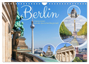 Berlin - Impressionen aus der deutschen Hauptstadt (Wandkalender 2024 DIN A4 quer), CALVENDO Monatskalender