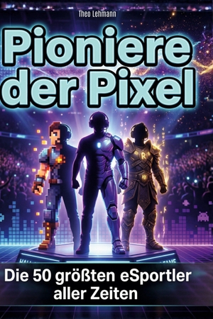 Lehmann, Theo. Pioniere der Pixel - Die 50 größten eSportler aller Zeiten. FlipFlop, 2025.