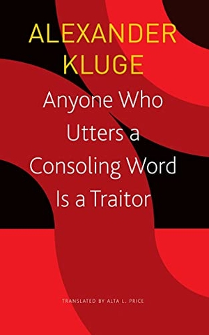 Kluge, Alexander. Anyone Who Utters a Consoling Word Is a Traitor - 48 Stories for Fritz Bauer. Seagull Books, 2023.