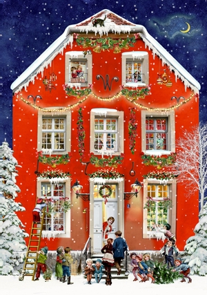 Puzzle - Weihnachten bei uns Zuhaus. Coppenrath, 2025.
