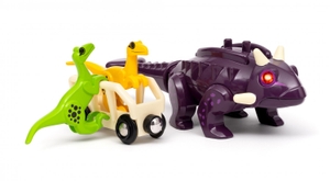BRIO World - 36082 Dinosaurier Ankylosaurus | Zug & Dinosaurier-Spielset für Kinder ab 3 Jahren. Ravensburger Spieleverlag, 2025.