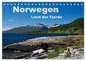 Norwegen - Land der Fjorde (Tischkalender 2024 DIN A5 quer), CALVENDO Monatskalender