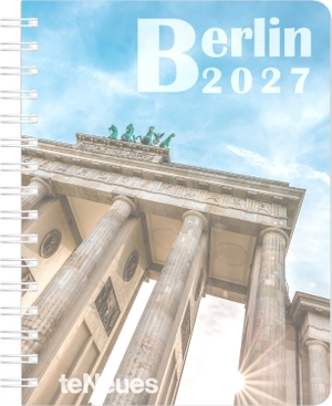 Neumann Verlage GmbH & Co KG (Hrsg.). Berlin Diary 2027 - Buchkalender 16,5x21,6 cm - Wochenplaner mit 12 Fotografien, Schutzcover, internationalen Feiertagen & preforierten Notizzetteln für Liebhaber von Berlin. Neumann Verlage GmbH & Co, 2026.