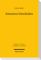 Extensives Entscheiden