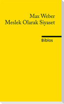 Meslek Olarak Siyaset