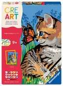 CreArt Kinder - Katze mit Schmetterling