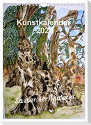 Kunstkalender 2024 - Zauber der Malerei (Wandkalender 2024 DIN A4 hoch), CALVENDO Monatskalender