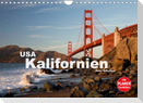 Kalifornien USA (Wandkalender 2023 DIN A4 quer)