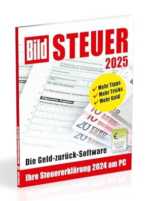 BILD-Steuer (Steuerjahr 2024) (Code in a Box) - Schnell und einfach zur Steuererklärung für 2024. Steuertipps, 2024.