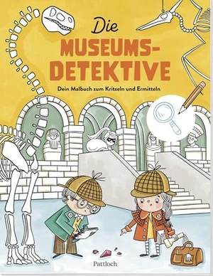 Pattloch Verlag (Hrsg.). Die Museumsdetektive - Dein Malbuch zum Kritzeln und Ermitteln | Ausmalbuch für Kinder ab 6 Jahren, mit Detektivgeschichte. Pattloch Geschenkbuch, 2026.