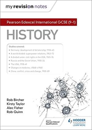 Fisher, Alec / Taylor, Kirsty et al. My Revision Notes: Pearson Edexcel International GCSE (9-1) History. Hachette Learning, 2020.