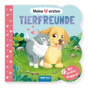 Trötsch Verlag GmbH & Co. KG (Hrsg.). TRÖTSCH - Klappenbuch Meine ersten Tierfreunde| Ab 1 Jahr - Beschäftigungsbuch Spielbuch Vorlesebuch. Trötsch Verlag GmbH, 2025.