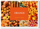 ORANGE - Gemüse und Obst -Vitaminreich (Wandkalender 2025 DIN A4 quer), CALVENDO Monatskalender