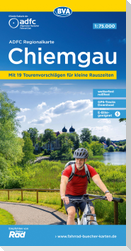 ADFC-Regionalkarte Chiemgau 1:75.000, mit Tagestourenvorschlägen, reiß- und wetterfest, E-Bike-geeignet, GPS-Tracks Download