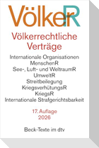 Völkerrechtliche Verträge. VölkerR
