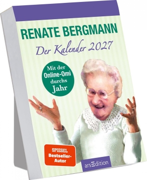 Bergmann, Renate. Abreißkalender Renate Bergmann - Der Kalender 2027. Ars Edition GmbH, 2026.