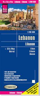 Reise Know-How Landkarte Libanon / Lebanon (1:200.000)