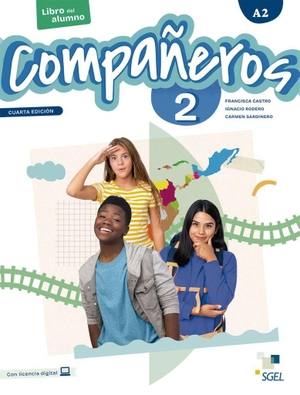 Castro Viúdez, Francisca / Rodero Díez, Ignacio et al. Compañeros 2 - Cuarta edición. Kursbuch + Code - Libro del Alumno. Hueber Verlag GmbH, 2026.