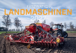 Faszination Landmaschinen Kalender 2027 - Giganten der Landwirtschaft im Einsatz. Wandkalender Traktoren, Mähdrescher, Pflüge & Co. in stimmungsvoller Landschaft. Edition Lempertz, 2026.