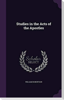 Studies in the Acts of the Apostles