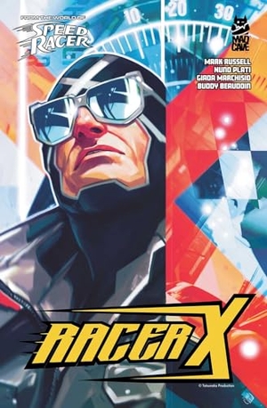 Russell, Mark. Racer X Vol. 1. Mad Cave Studios, 2026.