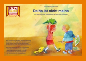 Scheffler, Ursel / Jutta Timm. Kamishibai: Deins ist nicht meins - Eine Geschichte über Angeberei und den Mut, Fehler zuzugeben. 13 Bildkarten für das Erzähltheater. Hase und Igel Verlag GmbH, 2018.