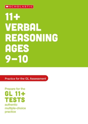 Milford, Alison. 11+ Verbal Reasoning Practice and Test for the GL Assessment Ages 09-10. Scholastic, 2024.