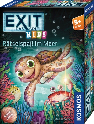 Brand, Markus / Inka Brand. EXIT® - Das Spiel - Kids: Rätselspaß im Meer - Spiel. Franckh-Kosmos, 2026.