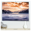 Wunderwelt Schweiz (hochwertiger Premium Wandkalender 2024 DIN A2 quer), Kunstdruck in Hochglanz