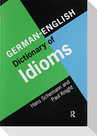 German/English Dictionary of Idioms