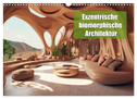 Exzentrische biomorphe Architektur (Wandkalender 2024 DIN A3 quer), CALVENDO Monatskalender