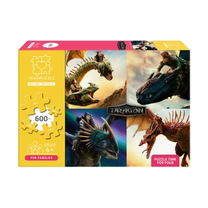 Drachenzähmen leicht gemacht - FOR FAMILIES T600. Team Puzzle - book'n'app , 2026.