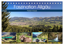 Faszination Allgäu (Tischkalender 2025 DIN A5 quer), CALVENDO Monatskalender
