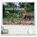Wildlife Pantanal 2024 (hochwertiger Premium Wandkalender 2024 DIN A2 quer), Kunstdruck in Hochglanz