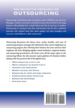 Burkholder. Outsourcing. John Wiley & Sons, 2006.