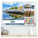 Dublin - Facettenreiche Metropole (hochwertiger Premium Wandkalender 2025 DIN A2 quer), Kunstdruck in Hochglanz